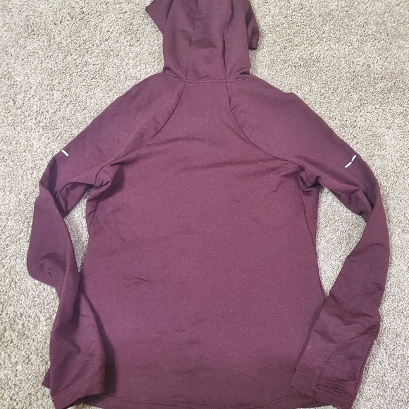 Mondetta Burgundy Luxury performance Pull over womens sweatshirt active medium - Picture 7 of 9